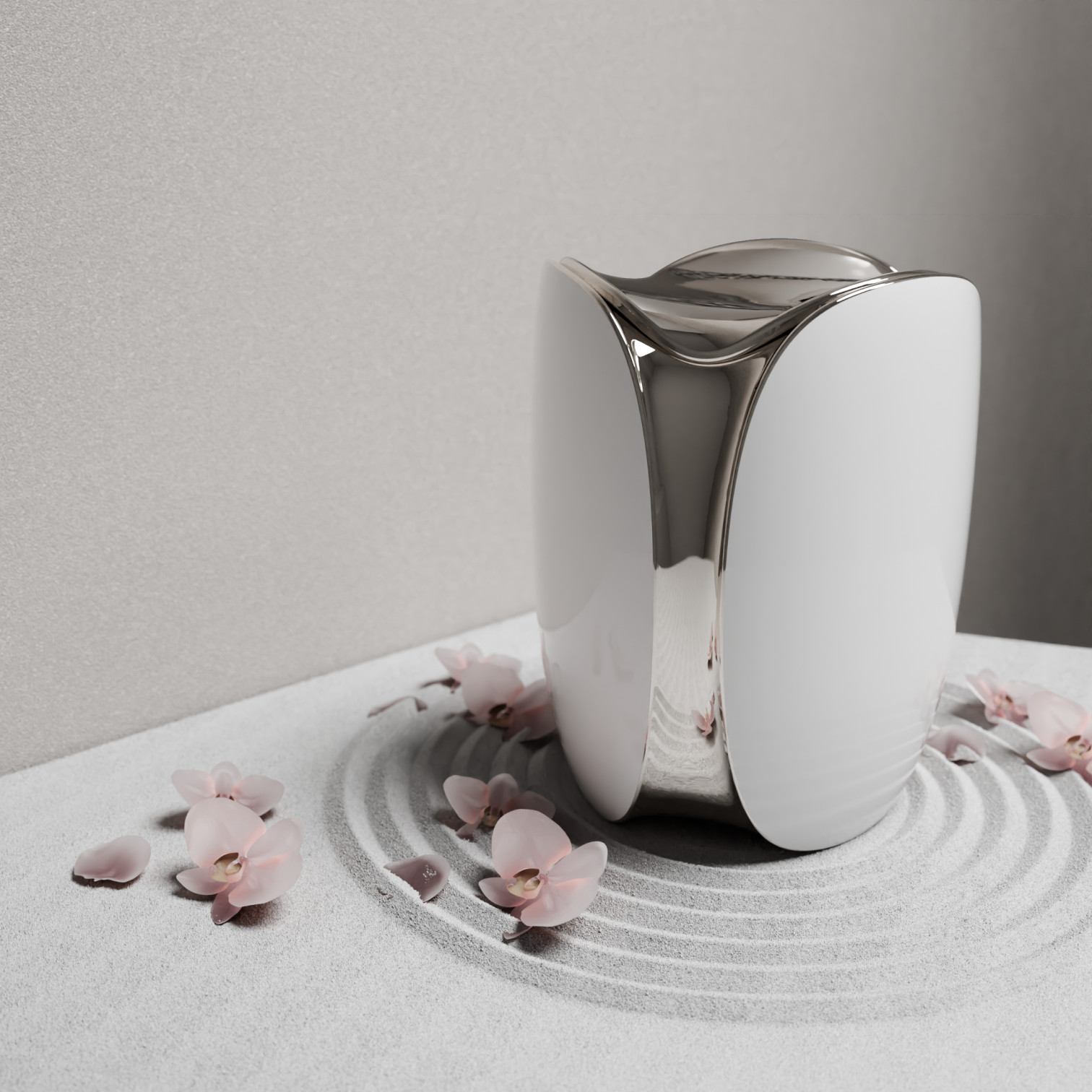 FLOREA BIANCA QUADRATA